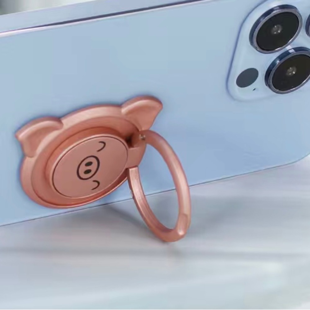 🐷 Adorable Pig Face Phone Holder 🐷 - Picture 2 of 3